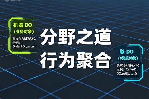 Java BO 与 DO 分野：业务封装实战