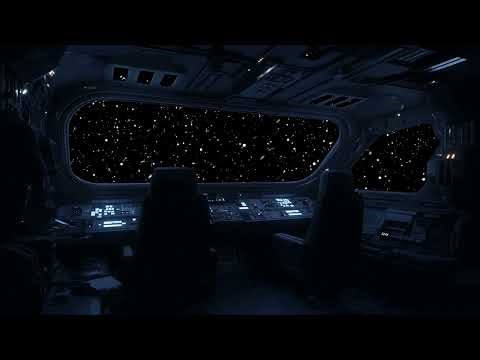 Journey to Quietude | Brown Noise from a Spaceship Cockpit for Relaxation & Focus