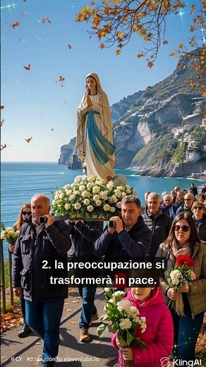 It is said that if you share Our Lady of Lourdes, you will have three miracles.