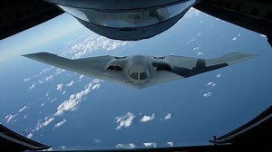 16K views · 808 reactions | B-Roll stringer showcasing U.S. Air Force B-2 Spirit take-off and in-flight refueling. The B-2 Spirit is a multi-role bomber capable of delivering both conventional and nuclear munitions. The B-2 brings massive firepower to bear, in a short time, anywhere on the globe through previously impenetrable defenses. Secretary of the Air Force Public Affairs MilitaryLeak.com | Military Leak | Facebook