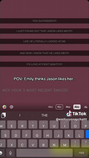 Emily's Crush on Jason: A Sweet POV Story