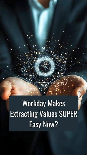 Workday Makes Extracting Values SUPER Easy Now? | ZaranTech #shorts