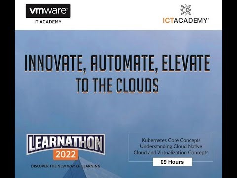 VMWare Certification | LEARNATHON 2022 | ICT ACADEMY