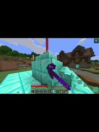 Full Diamond Beacon #minecraft #gaming #beacon #diamonds