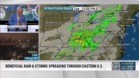 Cold Front Brings Rain, Flood Threat, Big Temperature Swing