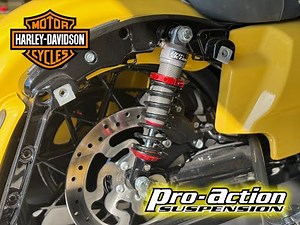 Harley Davidson Road King Suspension Upgrade - Pro-Action
