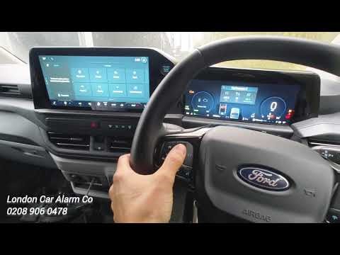 New 2025 Ford Transit Custom Starline S96V2 Alarm Bespoke Addition