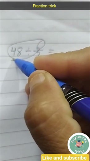 Magic Fraction Division Trick | Divide in Seconds Without Formula!