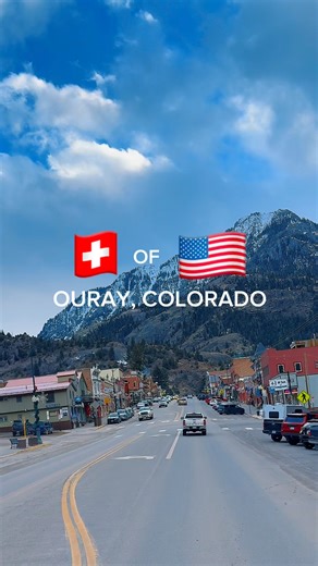 🏔️🚗 Driving Main Street, Ouray — where towering peaks frame every storefront and every season feels like a different postcard. ❄️ Winter brings snow-dusted charm and quiet magic. 🌿 Summer explodes with color, festivals, and mountain air. 👉 Would you visit in winter or summer — and why? #NatureLovers #outdoors #nature #wildlife #roadtrip #OurayWildOutdoors #OurayColorado | Ouray Wild Outdoors