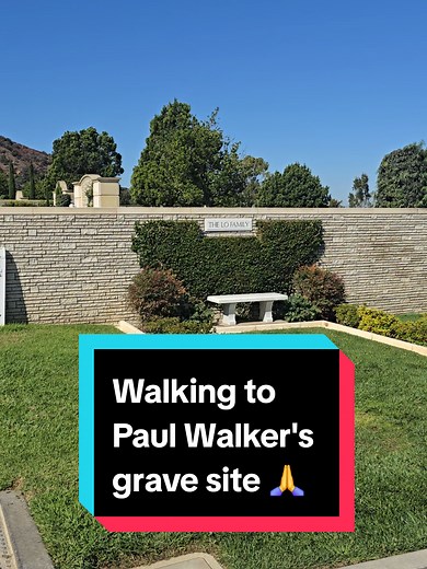 Visiting Paul Walker's Grave Site in Forest Lawn