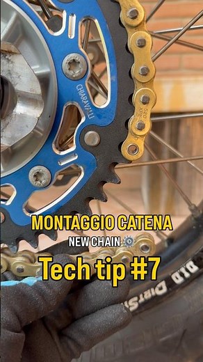 TECH TIP #7: COME MONTARE LA CATENA NUOVA ⛓️ #Husqvarna701