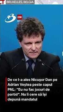 Why Nicușor Dan chose Adrian Veștea over the heads of the PNL