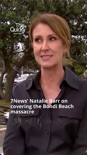 The Quicky on Instagram: "Reporting from the heart of a grieving community, 7News’ Natalie Barr joins Claire on The Quicky today. Having been on the ground in Bondi since Sunday’s tragedy, Natalie opens up about the emotional toll of covering these events and the heartbreak she has witnessed in the days since. Listen now."