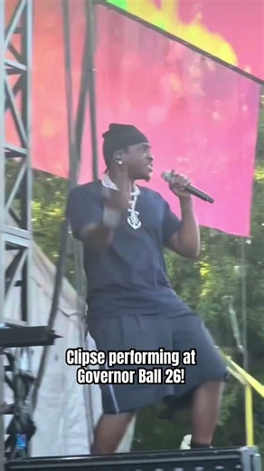 Clipse live at Governor Ball 26! #clipse #concert #nyc