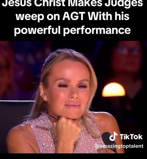 Jesus Christ Makes Judges weep on AGT With his powerful performance. #americangottalent #agt #britiansgottalent #viral #amazingtalent #fyp #ai #aivideo #talent #bgt #simoncowell #jesuschrist