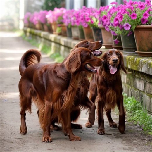 6.5K views · 484 reactions | Gorgeous  | Irish Setter Lovers | Facebook