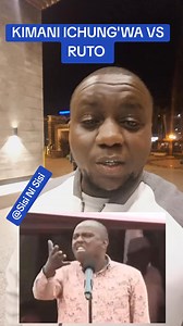 113K views · 2.2K reactions | Kimani Ichung'wa vs Ruto | Sisi ni Sisi | Facebook