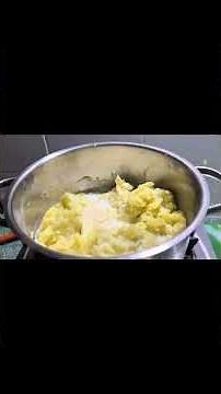 Puré de patatas casero #pure #puredepatatas #patatas #recetasfáciles #guarnición