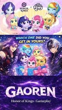 I Got THIS From My Little Pony Chest 😳💖🦄 #honorofkings #mylittlepony