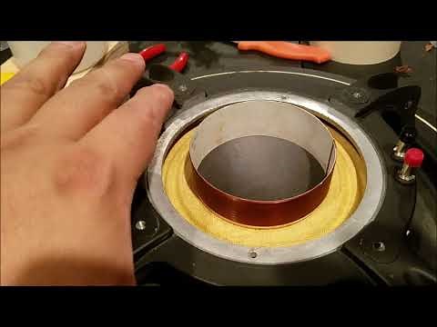 Saving the JBL 123A-1 Woofer! THE SPIDER! Part 2