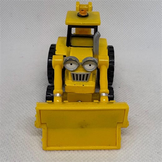 Bob the Builder Scoop Toy Vehicle – Die-cast Yellow Backhoe Loader With Magnets – Hasbro / Learning Curve - Etsy