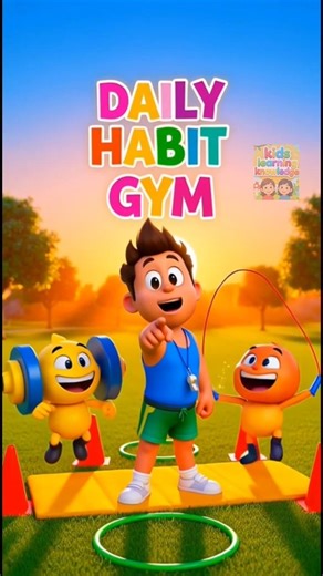 Daily Habit Learning 🌟 Kids Gym Song | Healthy Exercise Rhymes | Nonogogi TV