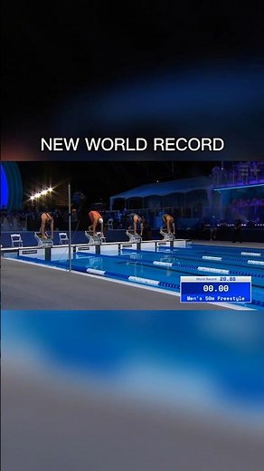 Gkolomeev Wins and Sets a New World Record in the Men’s 50m Freestyle | Enhanced Games #athlete