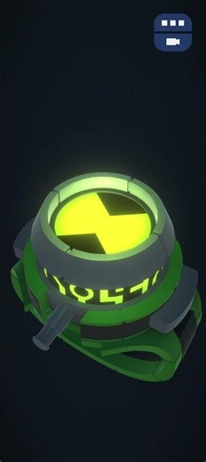Activating Master Control on The Recalibrated Omnitrix #shorts #ben10 [Omni-Watch 3D]