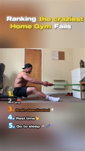 RANKING THE CRAZIEST home gym fails 💪