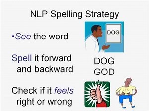 Learn How to be a Great Speller with the NLP Spelling Strategy