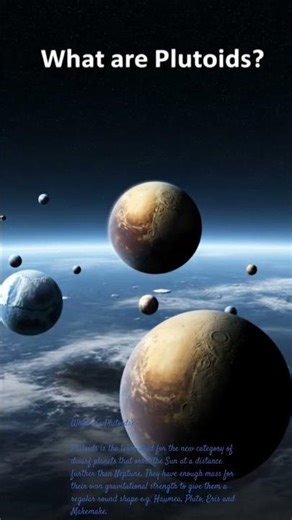 What are Plutoids? #DreamScreenAI #facts #shorts