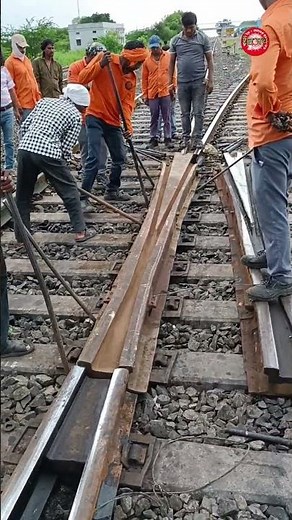 CMS Crossing Replacement|| Short Videos|| CMS|| Railway Crossing|| Indian Railways Point Crossing||