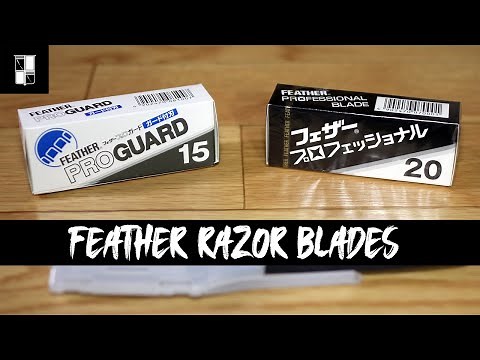 Feather Professional and Proguard Razors Blades