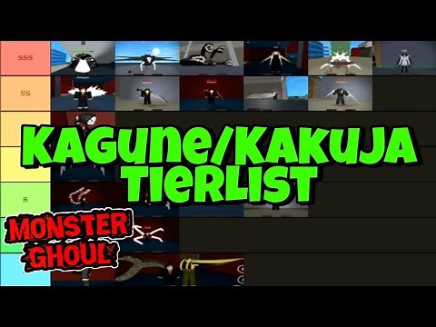 [Monster Ghoul] Kagune/Kakuja Tierlist! - Monster Ghoul Kagune/Kakuja