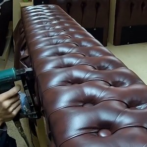 1M views · 7K reactions | Building A Chesterfield Sofa | DIY & Crafts | Facebook