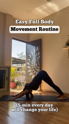 5 Min Yoga Flow That Hits Your WHOLE Body 🔥