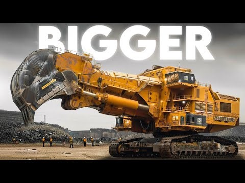 The World’s 5 Largest Mining Excavators Ever Built!