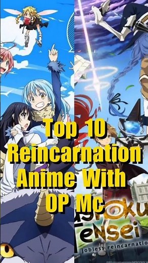 Top Reincarnation Anime With OVERPOWERED MCs 🔥 #anime #isekai #reincarnation