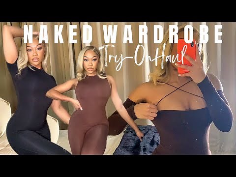 BASIC GIRL NAKED WARDROBE TRY ON HAUL| SIMPLE CLOTHING TRYON HAUL| CHELSIE JAYY