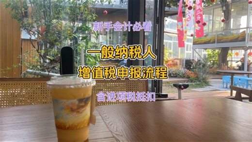 一般纳税人增值税申报流程，含进口增值税抵扣流程，申报报如何下载