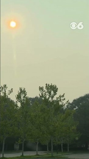Canadian wildfire smoke causes smokey haze in RVA