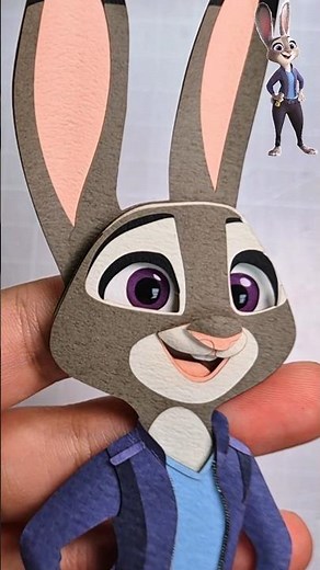 Paper Judy Hopps! 🐰 Celebrating Zootopia 2 🥕