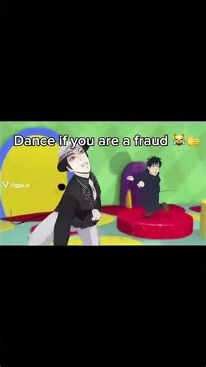 Dance if you are a fraud 😹🫱 #anime #slander #viralshort #comedy #fraud #jjk