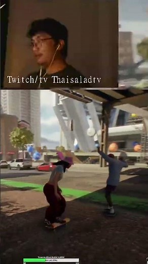 Tre flip in Slow Motion - SKATE. | #thaisaladtv on #Twitch