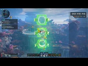 PSO2 NGS Field Race, South Aelio Dash, 18822 Points