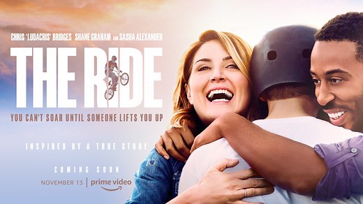 One choice changed his life, one family changed his heart. Based on the inspiring true story, The Ride stars Chris Ludacris Bridges, Shane Graham and Sasha Alexander and is available on Amazon Prime Video on November 13. | The Ride
