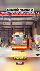 441K views · 32K reactions | Part7| Restoring & Upgrading a 1984 Peterbilt Bringing The Caterpillar 3406 Beast Back to Life! #build #kenworth #construction #forgotten #cars #fpy #foyou #fblifestyle | Maquinaria pesada carbonera | Facebook