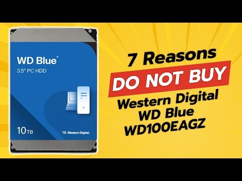 WD100EAGZ 10TB WD Blue HDD Review | 7 Reasons Not To Buy 💾⚠️