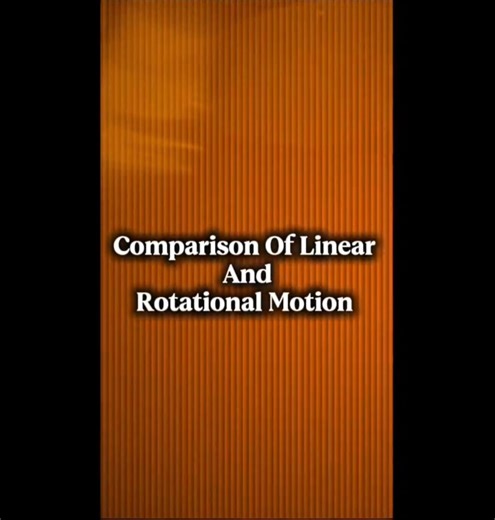 Linear Motion vs Rotational Motion 🔄📐 | Physics Made Easy #physics #exampreparation #jollyminds