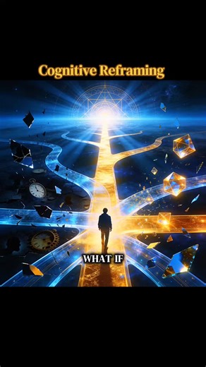 Most people think depression is just sadness. But sometimes it’s something else entirely. A thought loop your brain keeps replaying… trying to fix a past that already happened. Psychology calls the way out, Cognitive Reframing. And once you learn it… the story of your life changes forever. You don’t erase the past. You reposition it. #CognitiveReframing #PsychologyTok #MindsetShift #MentalClarity #PersonalGrowth